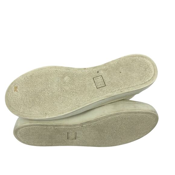 Frye Lena Hiker Sneakers Boots Leather High Top Lace Up Ivory Womens 9.5 - Picture 7 of 10